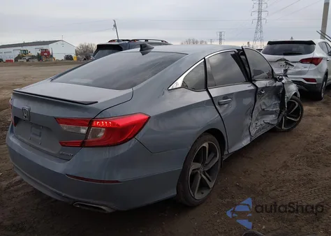 2021 Honda Accord Sport from USA, damaged, VIN 1HGCV1F34MA015320